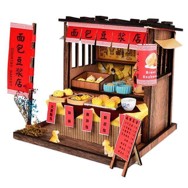 DIY Unique Wooden Style Oriental Hand-assembled House - Image 6