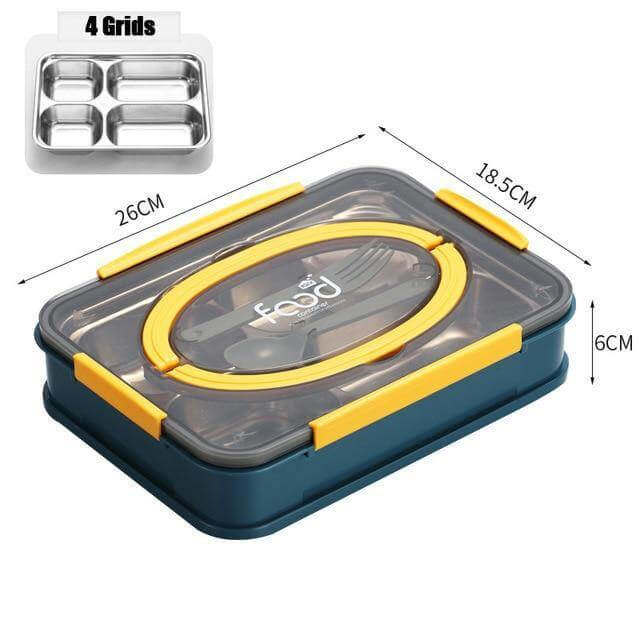 Stainless Steel Portable Lunch Box - Image 12