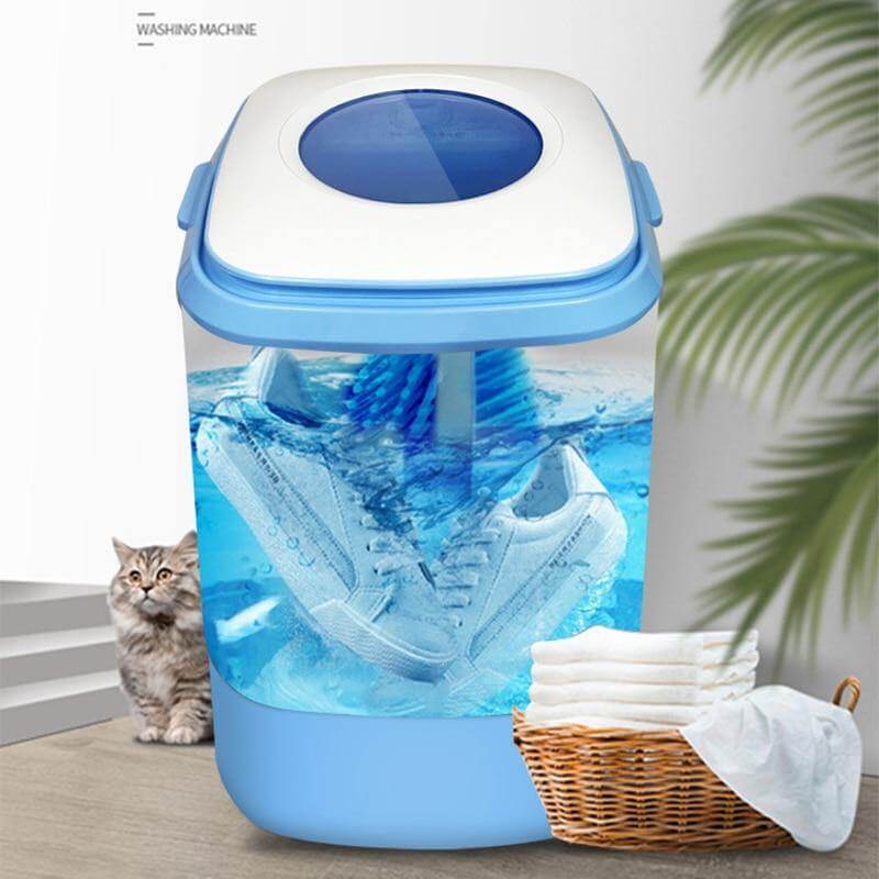 Household Blue Light Antibacterial Washing Machine - Image 0