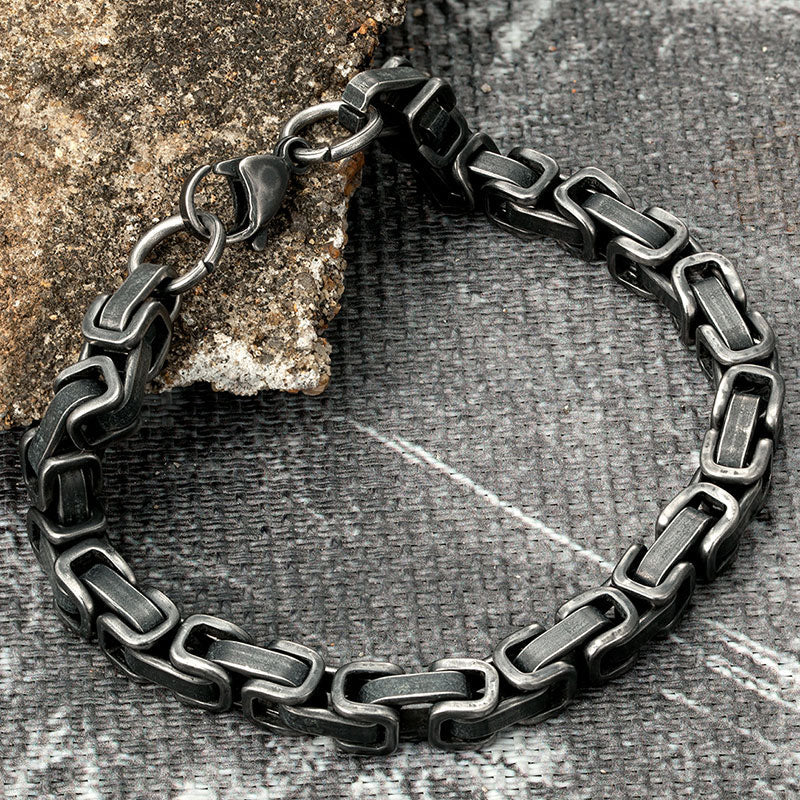 Retro Cuban Chain Bracelet - Image 0