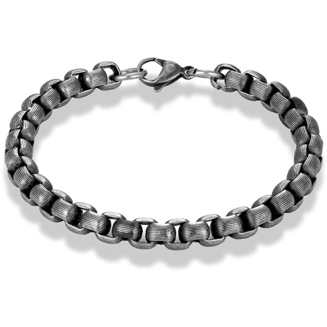 Retro Cuban Chain Bracelet - Image 3