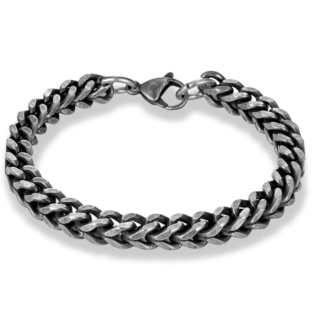Retro Cuban Chain Bracelet - Image 2