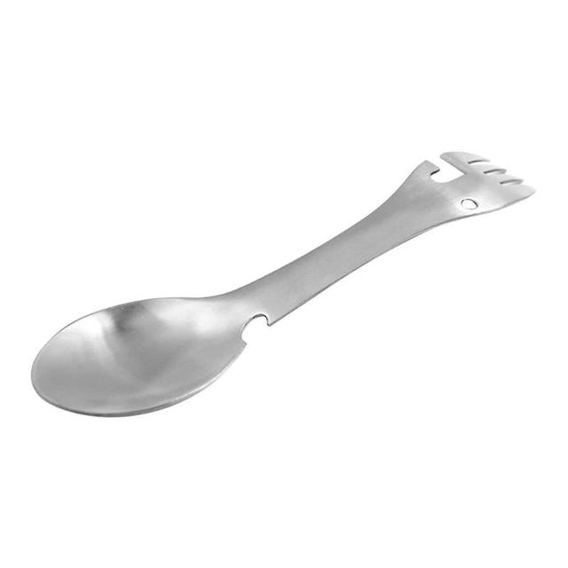 Stainless Steel Multifunctional Bottle Opener Spork - Image 5