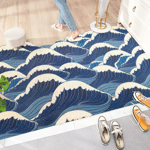 Wavy Creative Home Entrance Carpet - Image 0