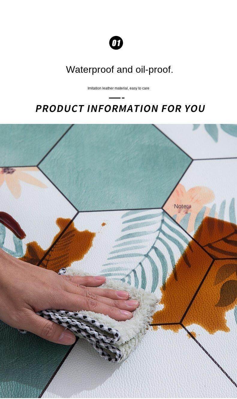 Non-Slip Dust Proof Nordic Style Hexagon Door Mat - Image 15
