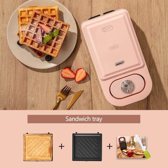 Multifunctional Breakfast Waffle Maker - Image 8