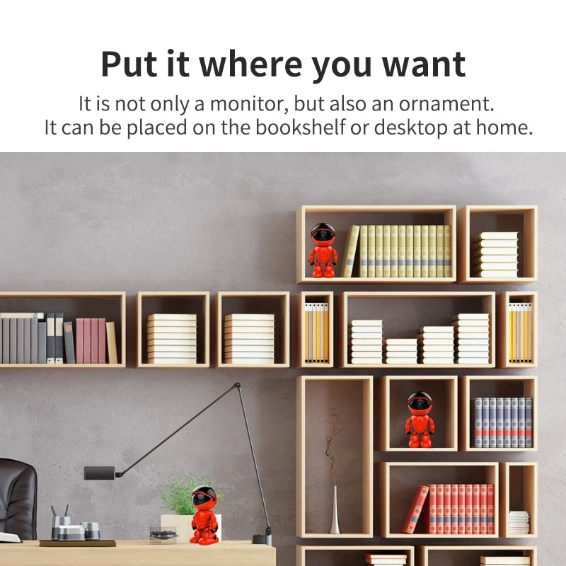 Panoramic Rotatable Robot Security Camera - Image 2