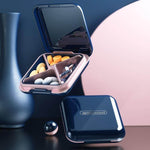 4-Grid Capsule Pill Box Travel Organizer