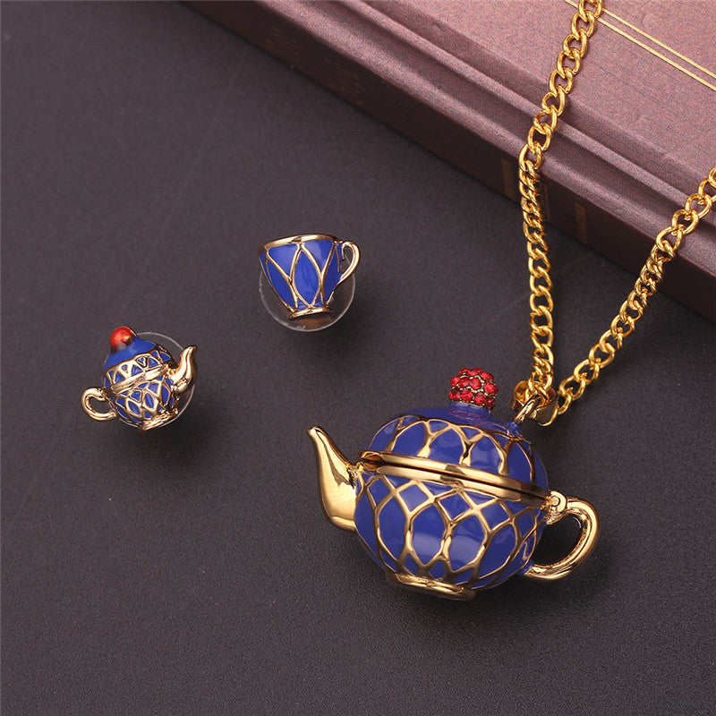 Creative Teacup Necklace