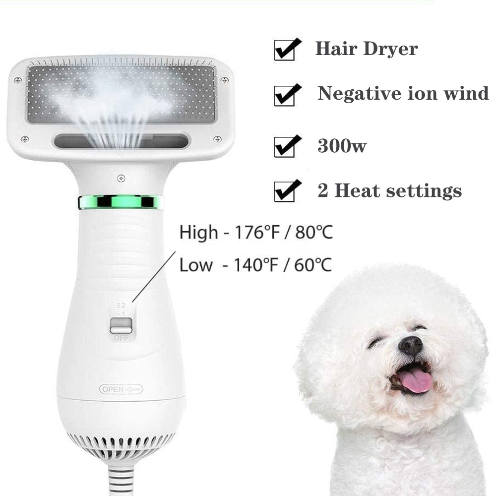 2in1 Portable Adjustable Smart Pet Hair Dryer - Image 5