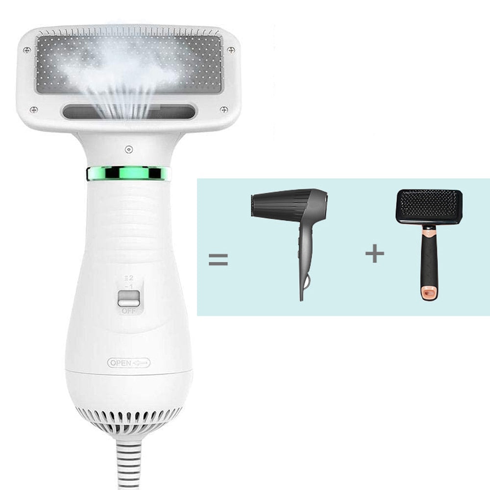 2in1 Portable Adjustable Smart Pet Hair Dryer - Image 2