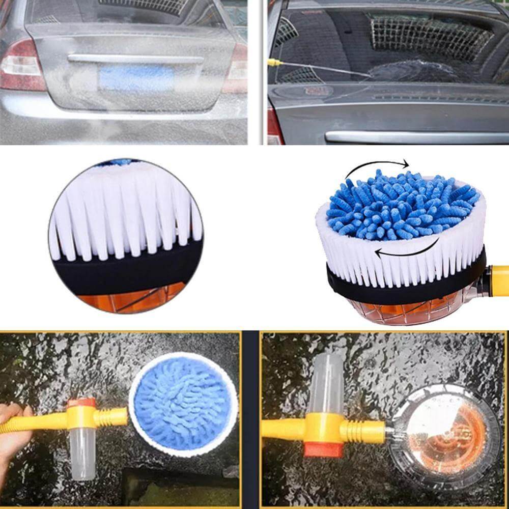 Auto Care Tool Rotating Brush Set