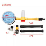 Auto Care Tool Rotating Brush Set