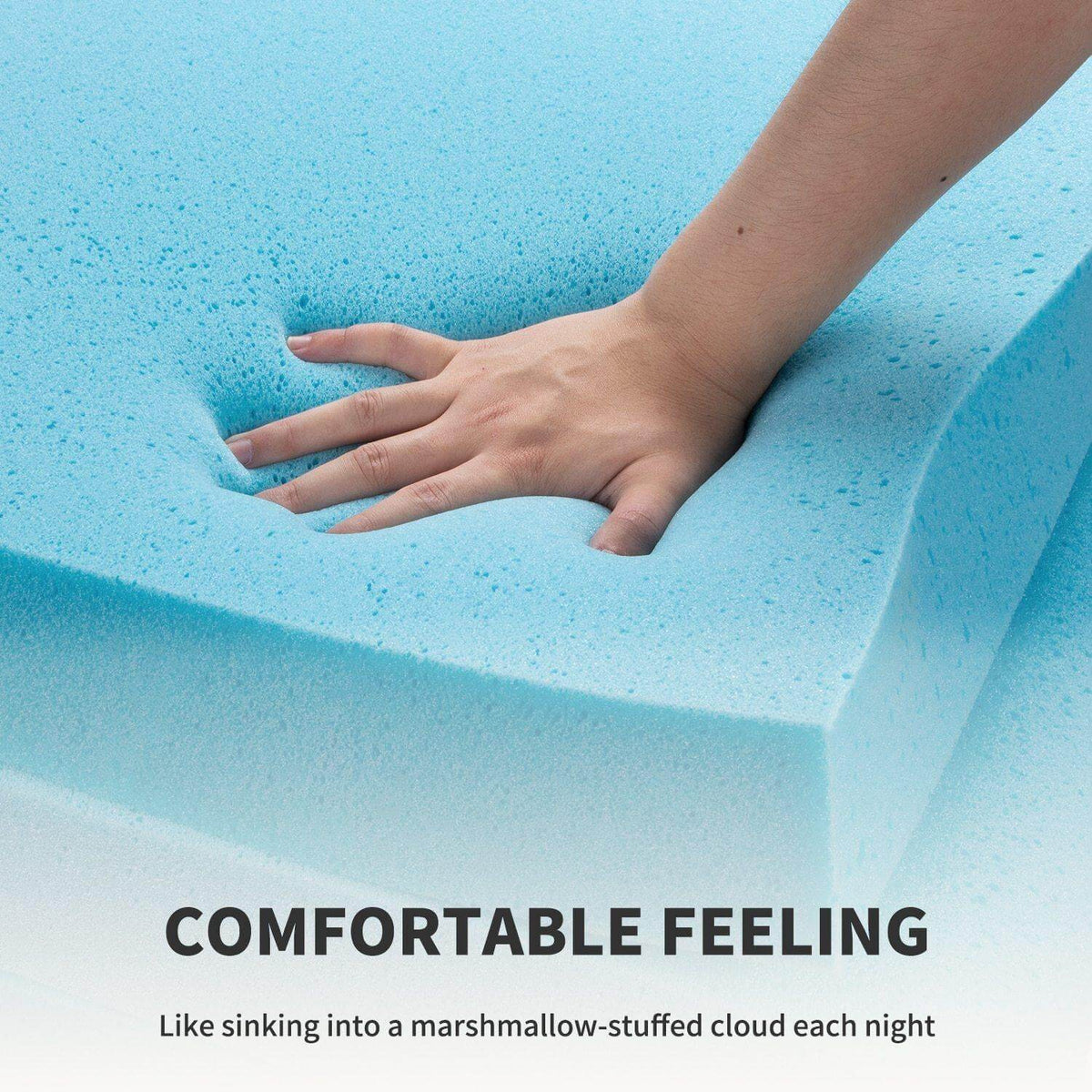 Ergonomic Pressure Relief Memory Foam Mattress - MaviGadget