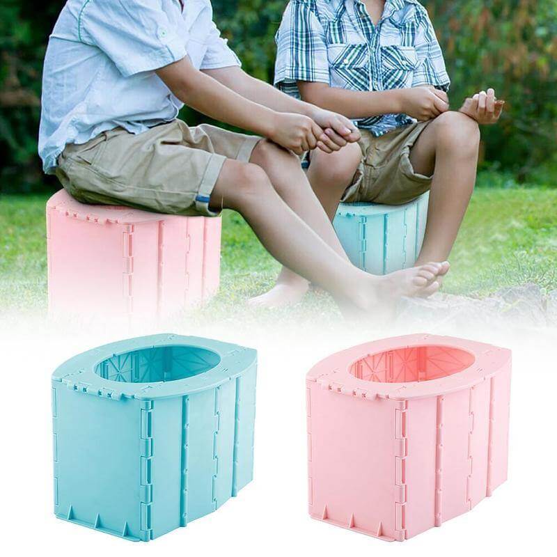Portable Mobile Folding Camping Toilet - Image 1
