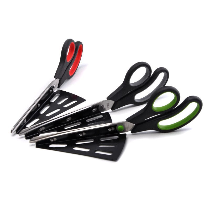 Pizza Slicer Spatula Scissor