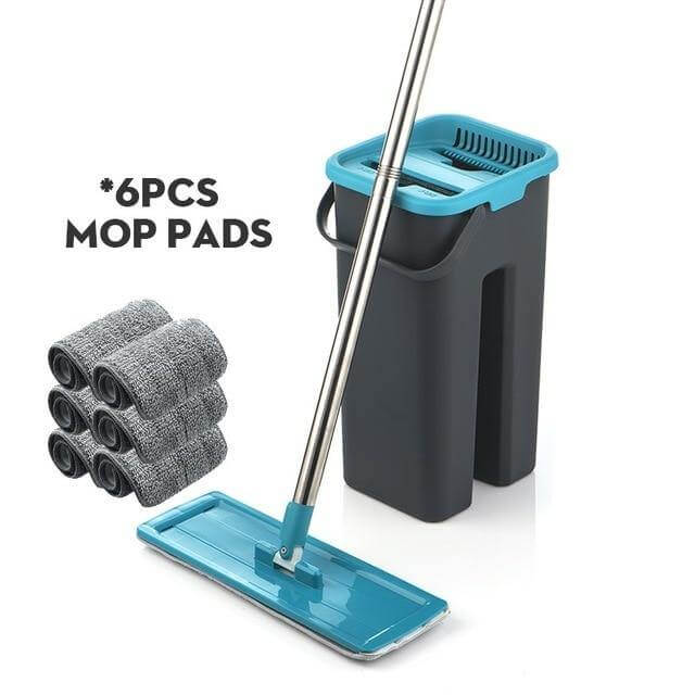 Flat Reusable Microfiber Washable Mop - Image 10