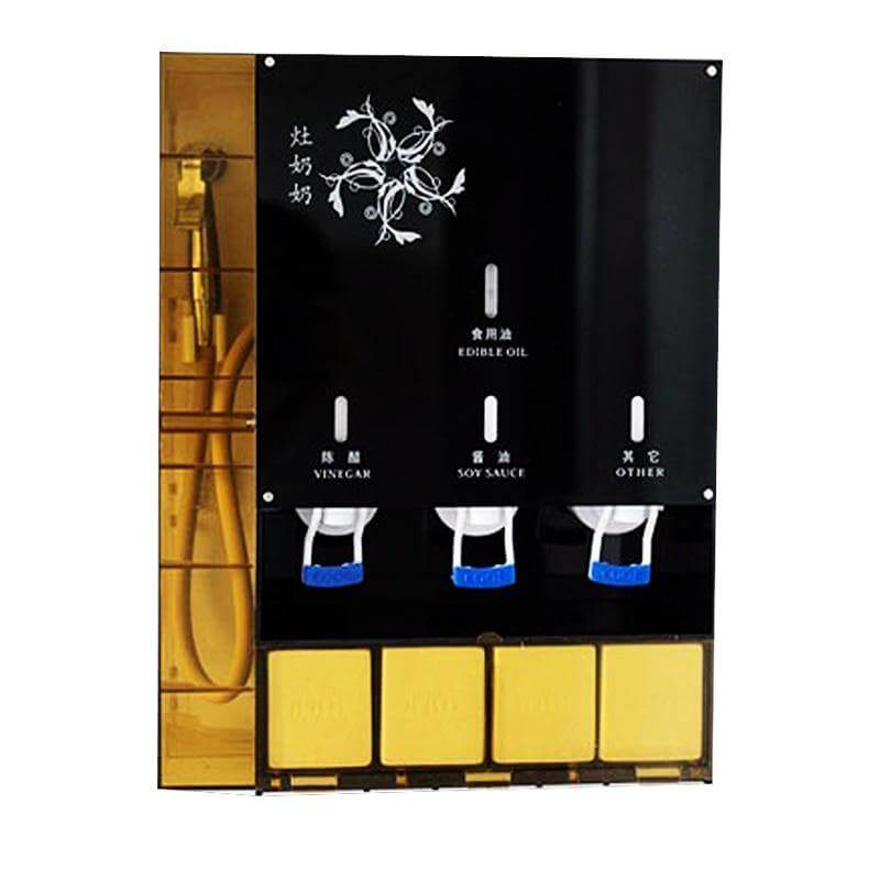 Multifunctional Seasoning Organizer with Oil Pump - Image 1