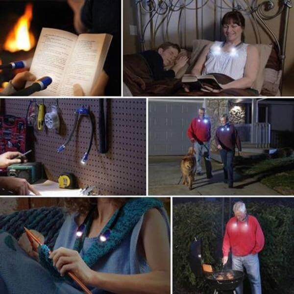 Flexible LED Neck Reading Lamp