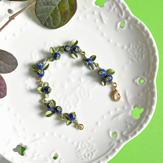 Retro Orchid Flower Bracelet - Image 15