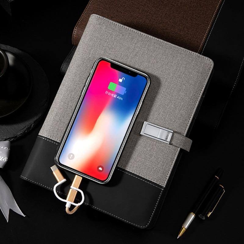 Power Bank Multifunctional Phone Charger Creative Notebook - Image 0