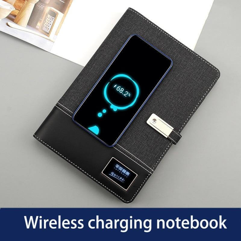 Business MultiFunctional Wireless Charging Notebook · Mavigadget