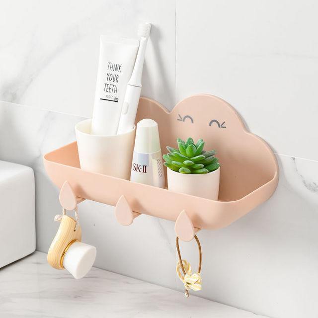 Cloud Cosmetic Bathroom Punch-Free Storage Organizer - Image 7