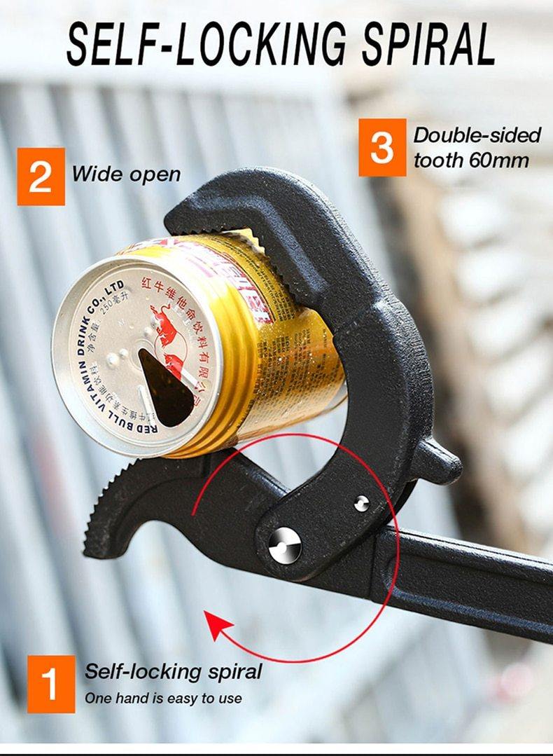 Self-Tightening Universal Adjustable Wrench - Image 2