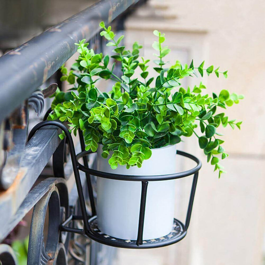 Iron Outdoor Hanging Baskets Flower Pot Holder - Image 5