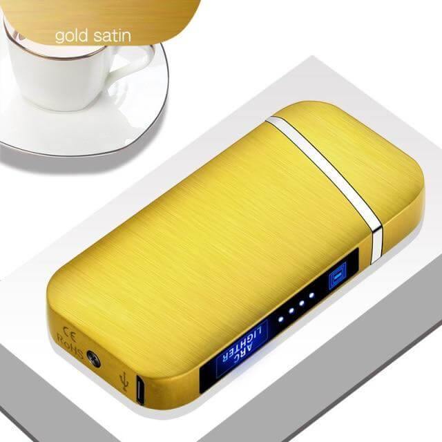 Double Arc Electronic Rechargeable Windproof Lighters - MaviGadget