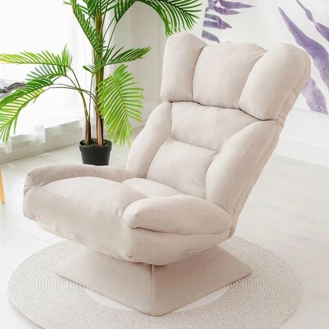 Rotatable Recliner Lazy Rocking Chair - Image 8
