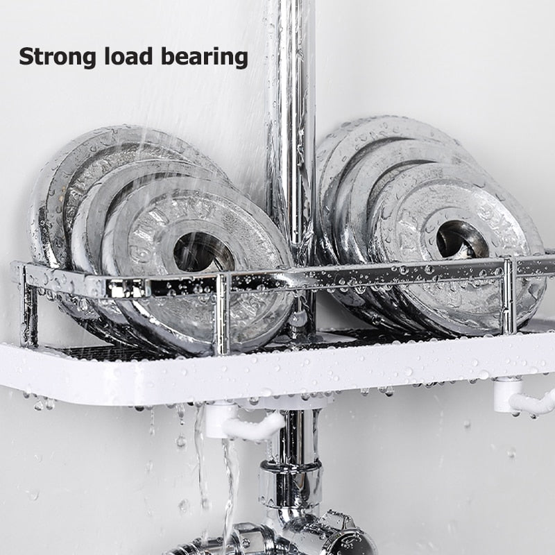Detachable Elegant Shower Shelf Rack - Image 2