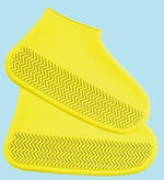 2pcs Waterproof Reusable Silicone Shoe Cover