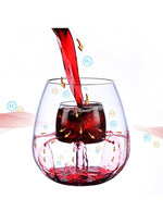 Creative Fountain Wine Glass