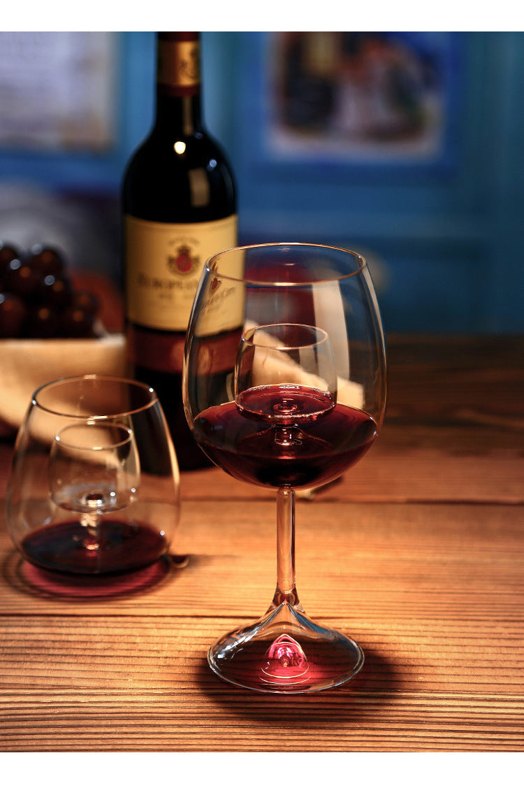 Creative Fountain Wine Glass