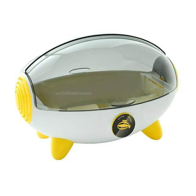 Household Creative Spaceship Dish Dryer and Organizer - Image 3
