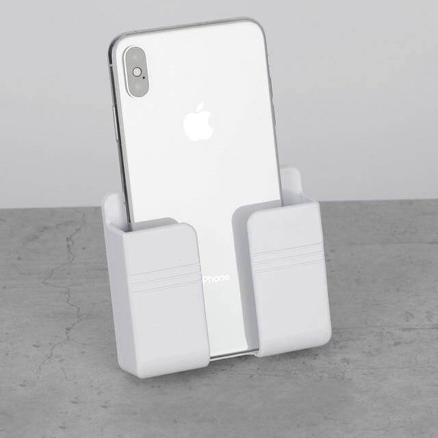 Drill-Free Wall Phone Electronic Holder - Image 1