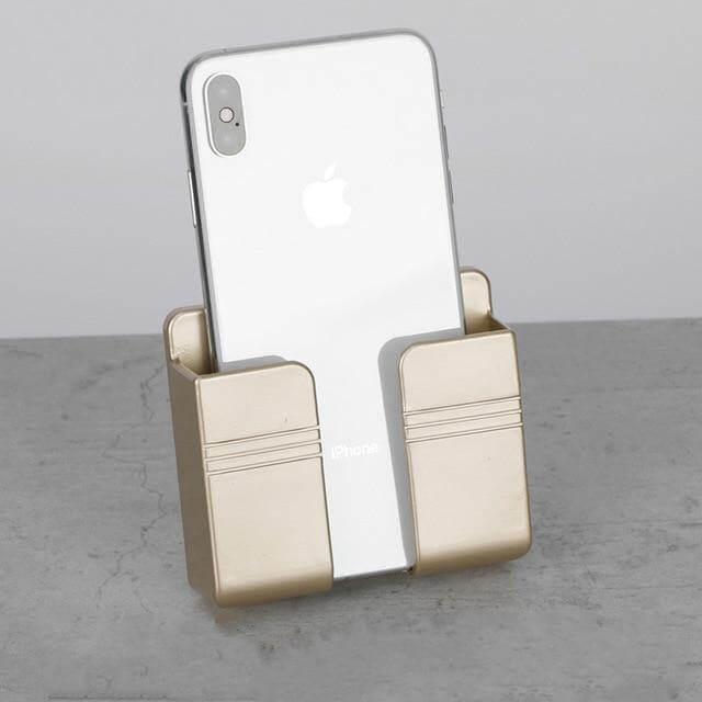 Drill-Free Wall Phone Electronic Holder - Image 2