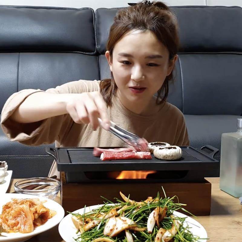 Smokeless Portable Japanese Non-Stick BBQ Grill