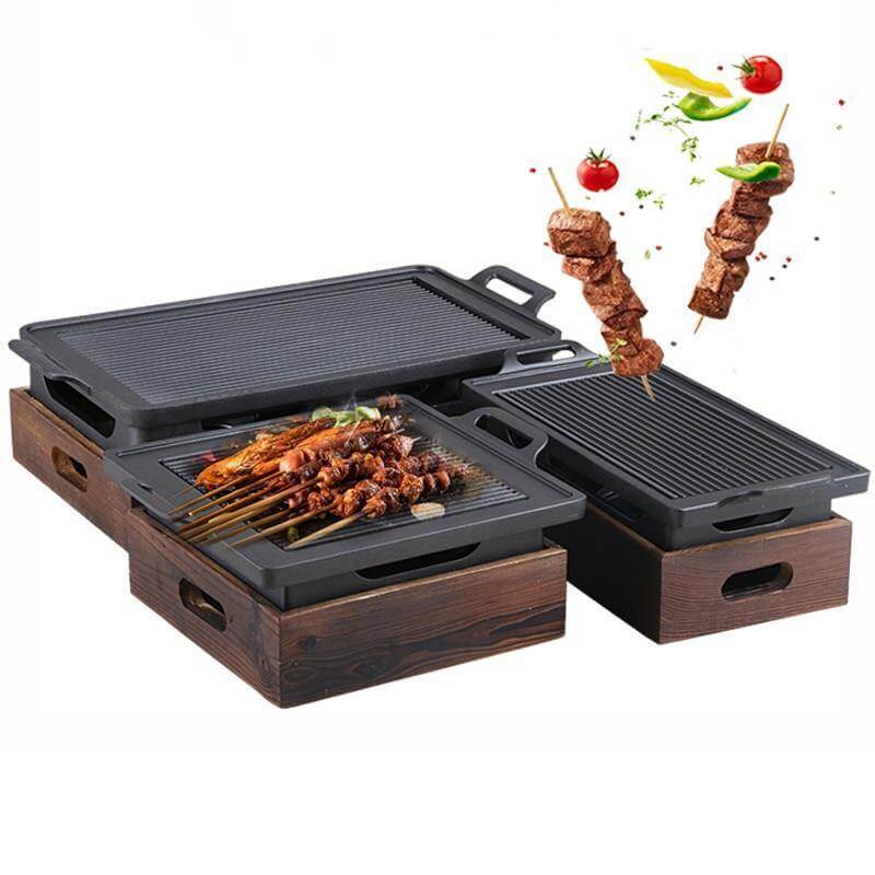 Smokeless Portable Japanese Non-Stick BBQ Grill - Image 12