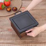 Smokeless Portable Japanese Non-Stick BBQ Grill