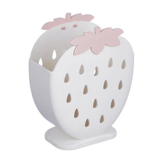 2PCS Cute Strawberry Cutlery Organizer Box - Image 6