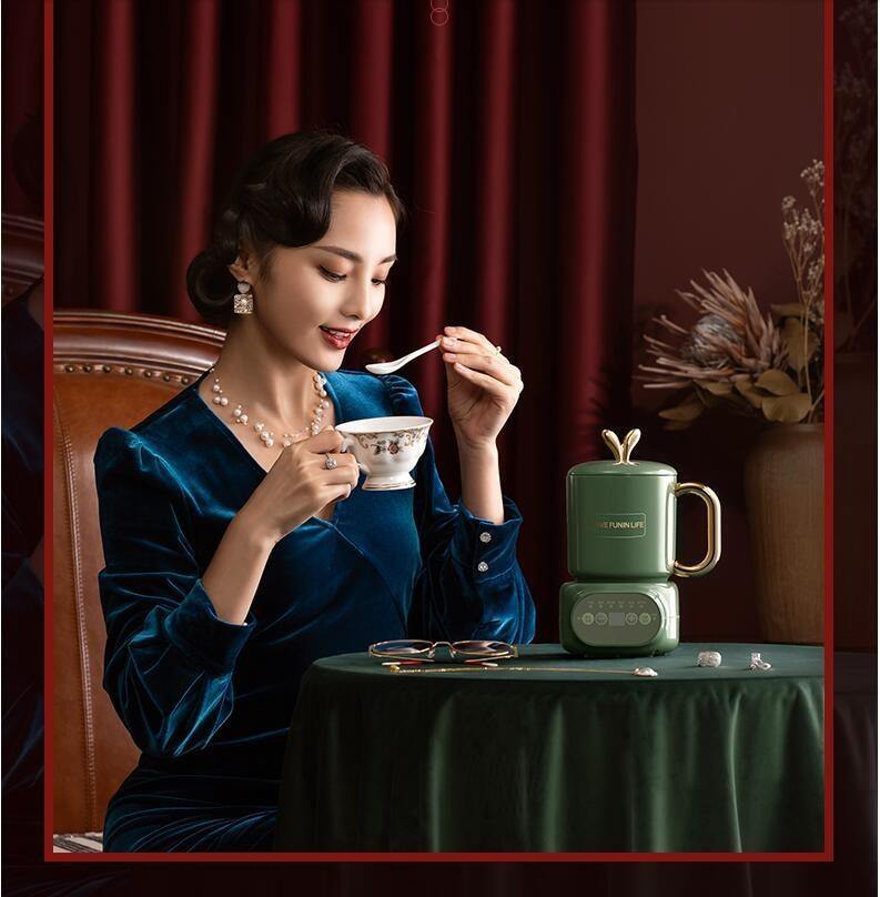Elegant Mini Electric Ceramic Kettle - Image 3