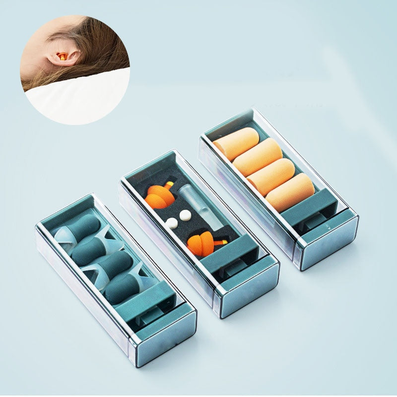 Travel Soft Foam Soundproof Ear Plugs - Image 0