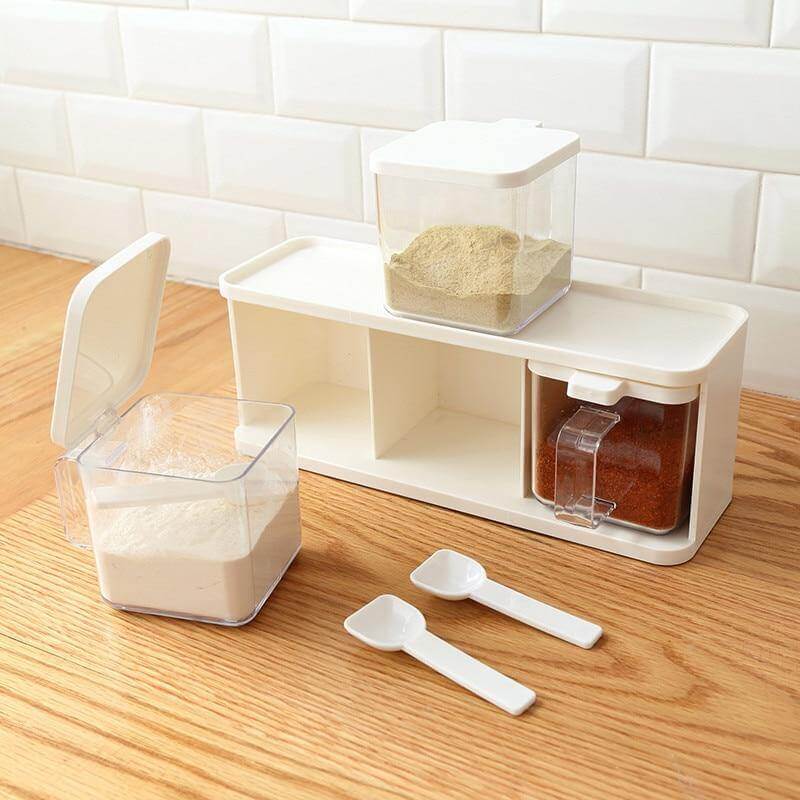 Multiple Boxes Seasoning Herb Kitchen Organizer