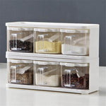 Multiple Boxes Seasoning Herb Kitchen Organizer