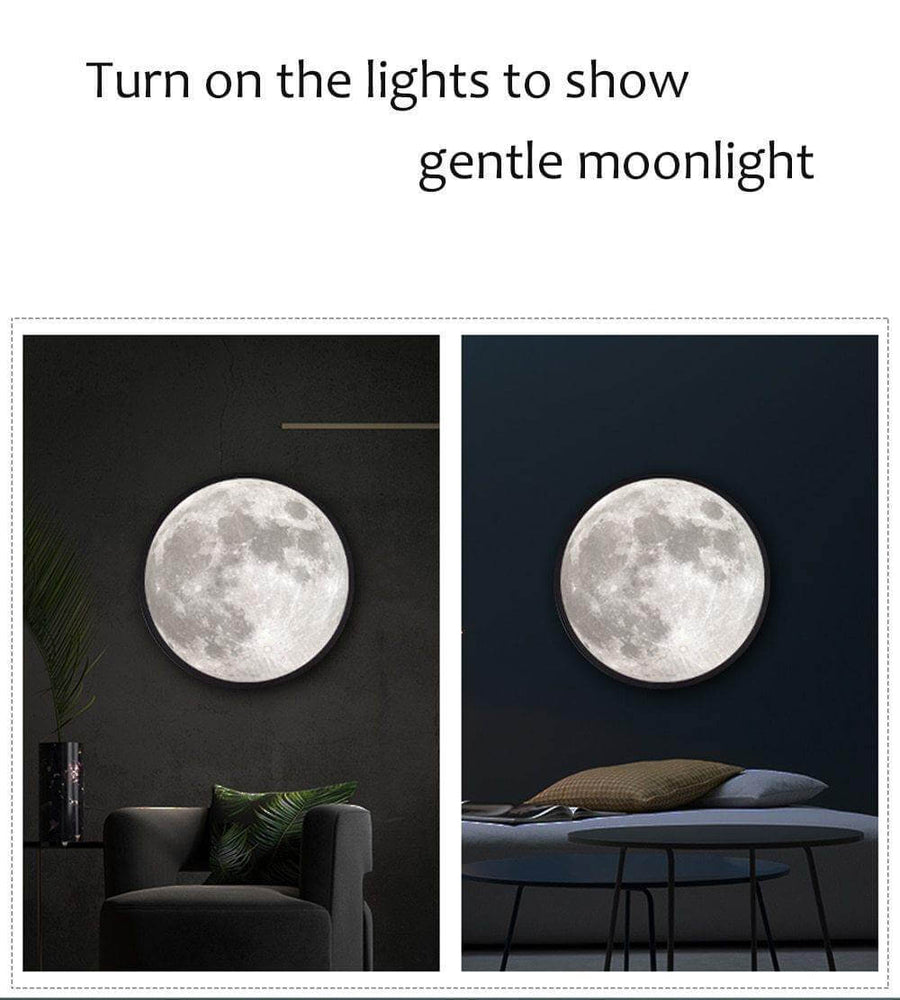Smart Modern Moon Mirror Wall Lamp - Image 6
