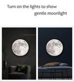 Smart Modern Moon Mirror Wall Lamp - MaviGadget