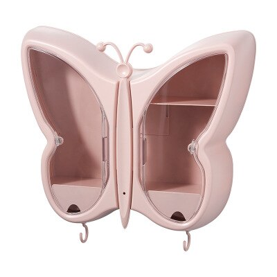 Wall-Mounted Butterfly Bathroom Makeup Organizer - Image 10