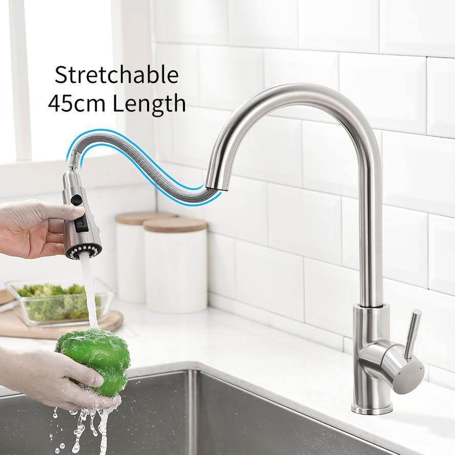 Smart Assistive Touch Control Kitchen Faucet